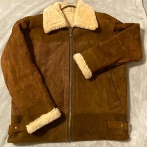 Leather Bomber Jacket